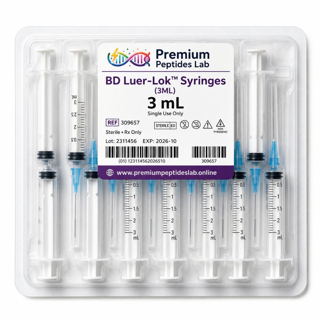 BD LUER-LOK SYRINGE (3ML) (10-PACK)