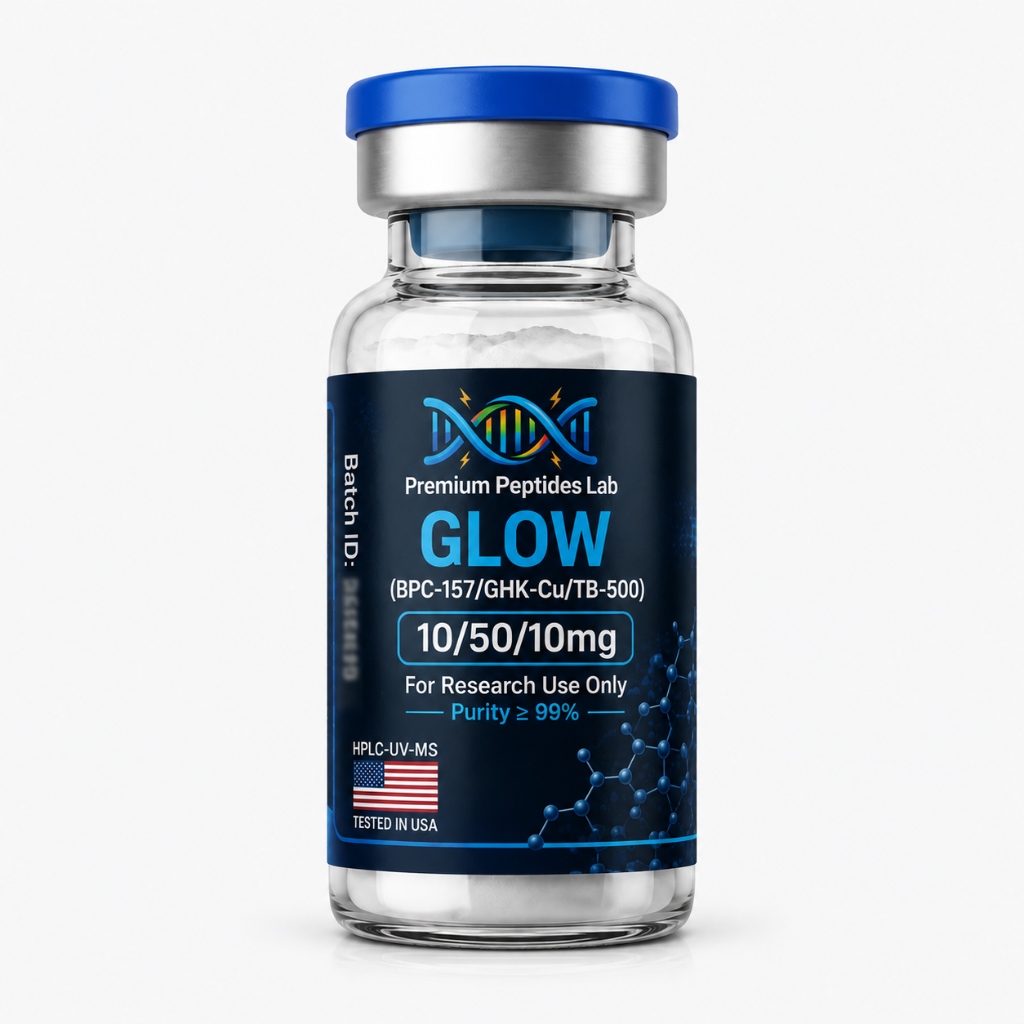GLOW &amp;#8211; BPC-157/GHK-Cu/TB-500 Blend